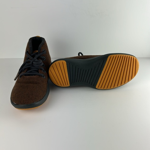 ALLBIRDS SZ 8 brown black yellow booties NWOT - Picture 4 of 7